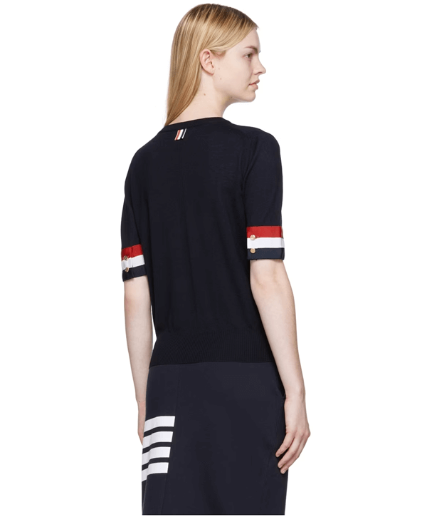 눈물의 여왕 김지원 톰브라운 반팔니트