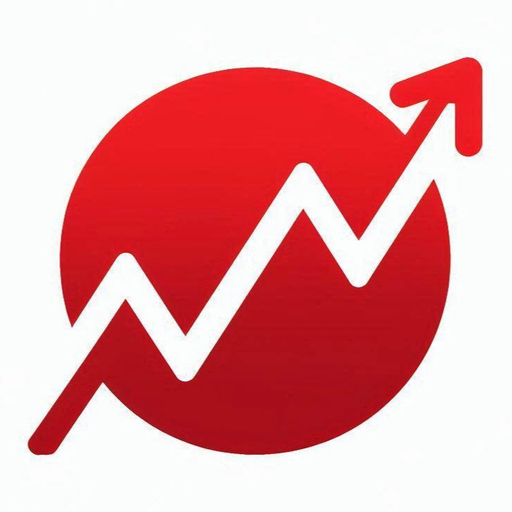 주식 상승 로고