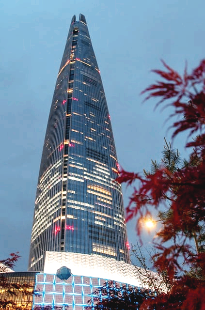 잠실 롯데월드 타워 사진