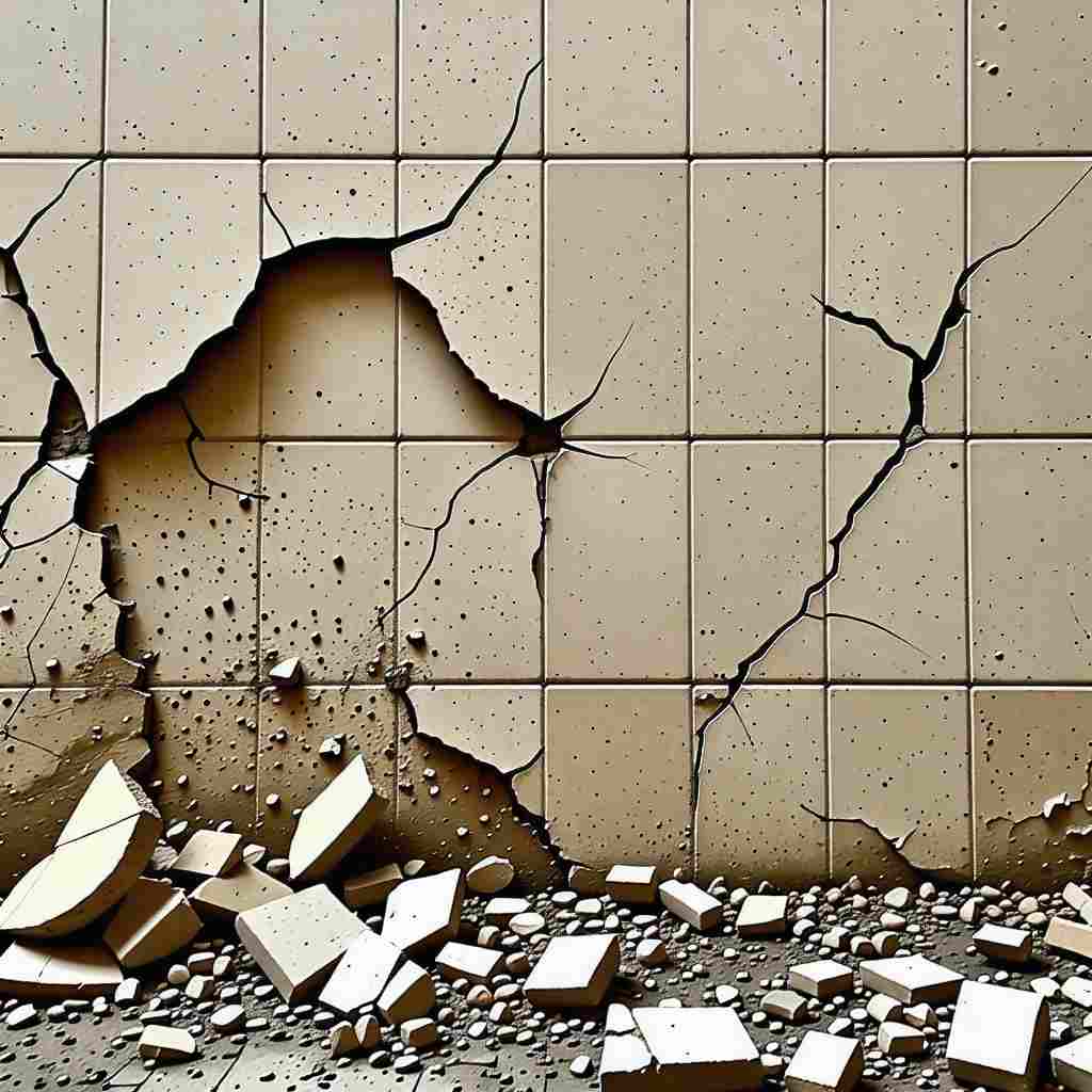 깨진 타일