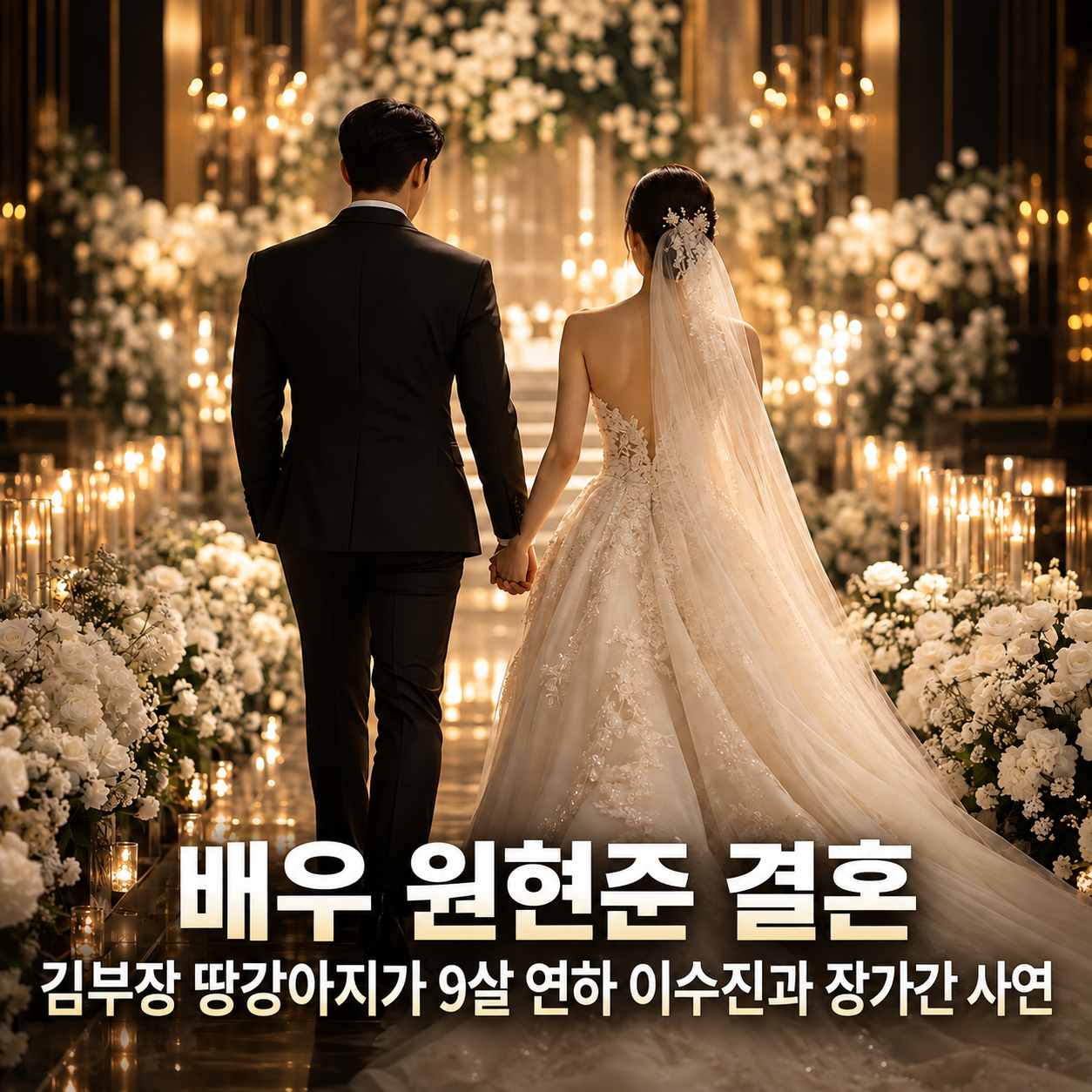배우 원현준 결혼, 김부장 땅강아지가 9살 연하 이수진과 장가간 사연