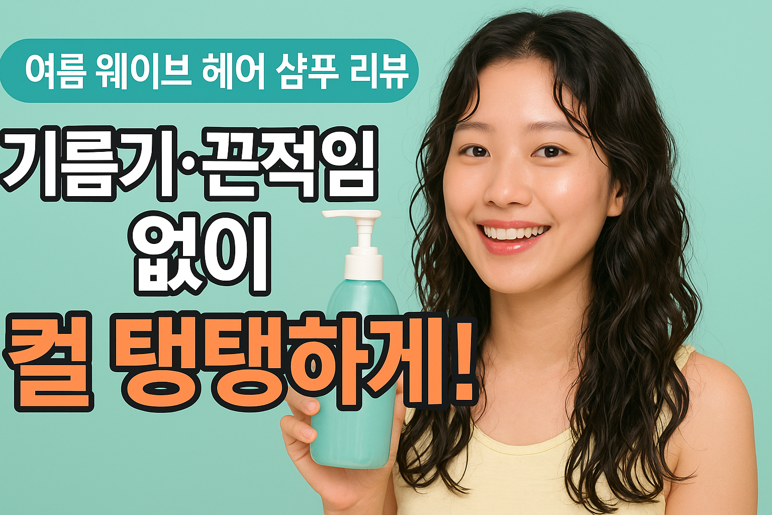 웨이브 헤어 샴푸