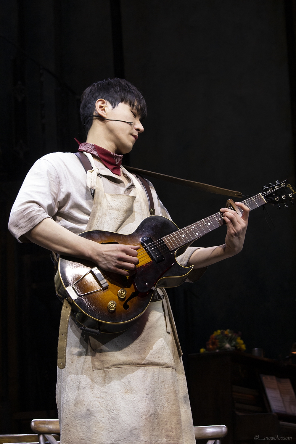 오르페우스 역의 조형균 배우