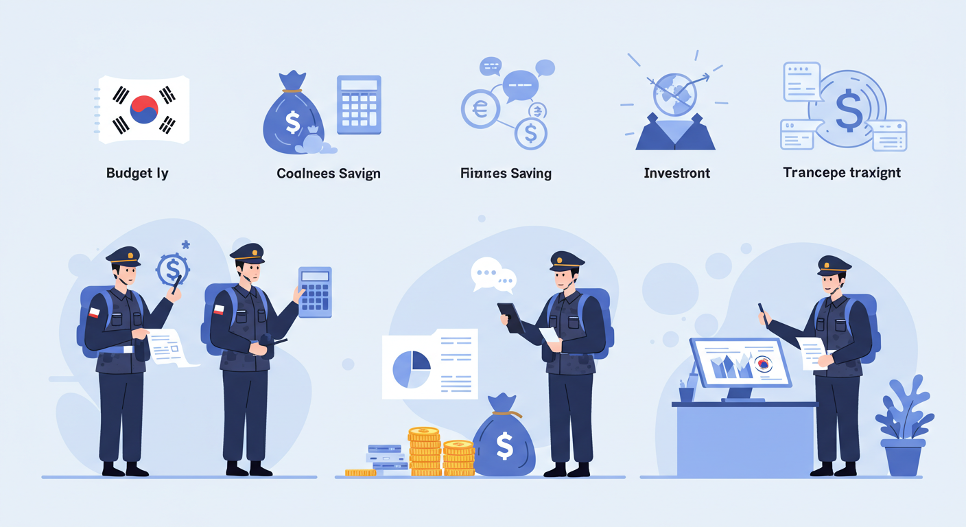 급여명세서, 군재정관리