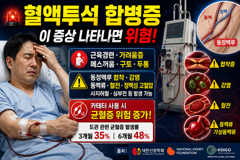 혈액투석 합병증 이미지사진