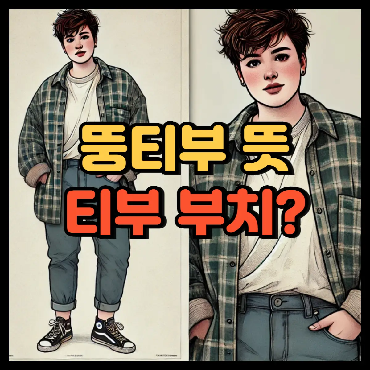 뚱티부 뜻