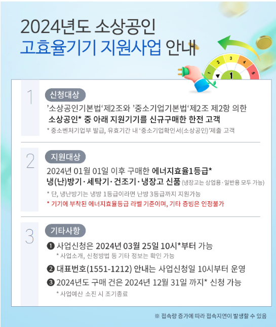 소상공인 냉난방비 지원 신청
