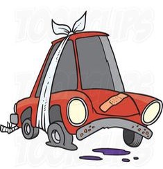 자동차가-펑크나-하얀-머리띠를-하고있는-일러스트