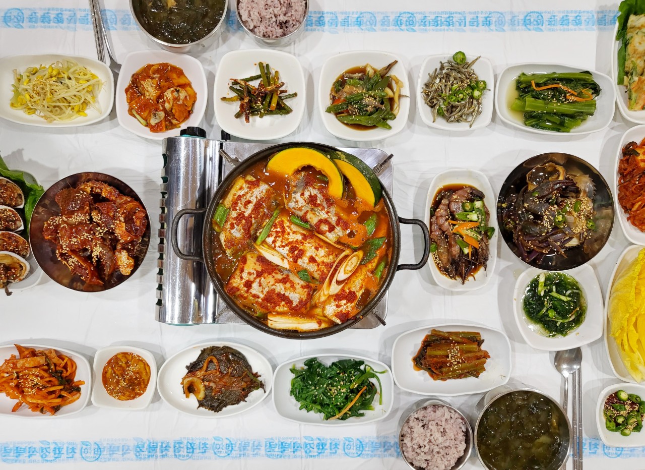 여수 늘푸른식당 꽃게장정식,
