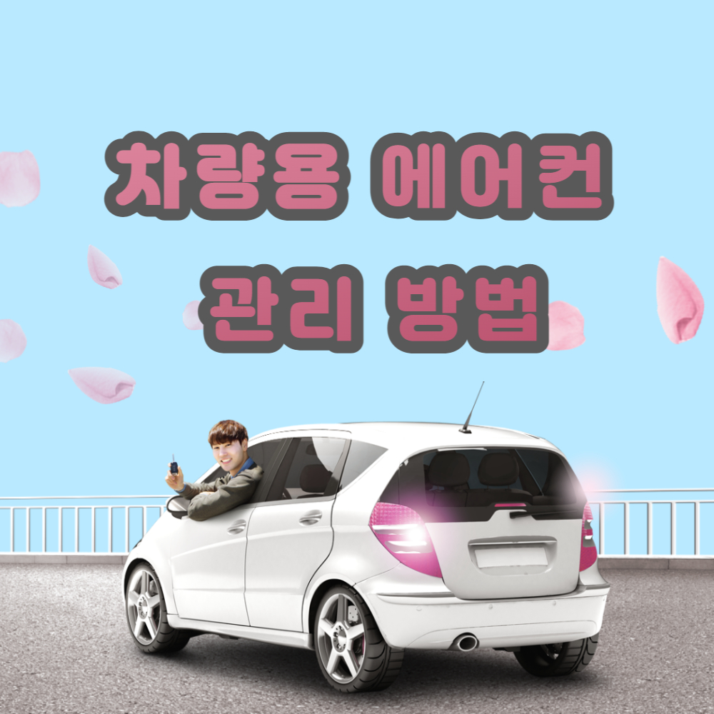 여름 자동차 에어컨 관리하는 방법