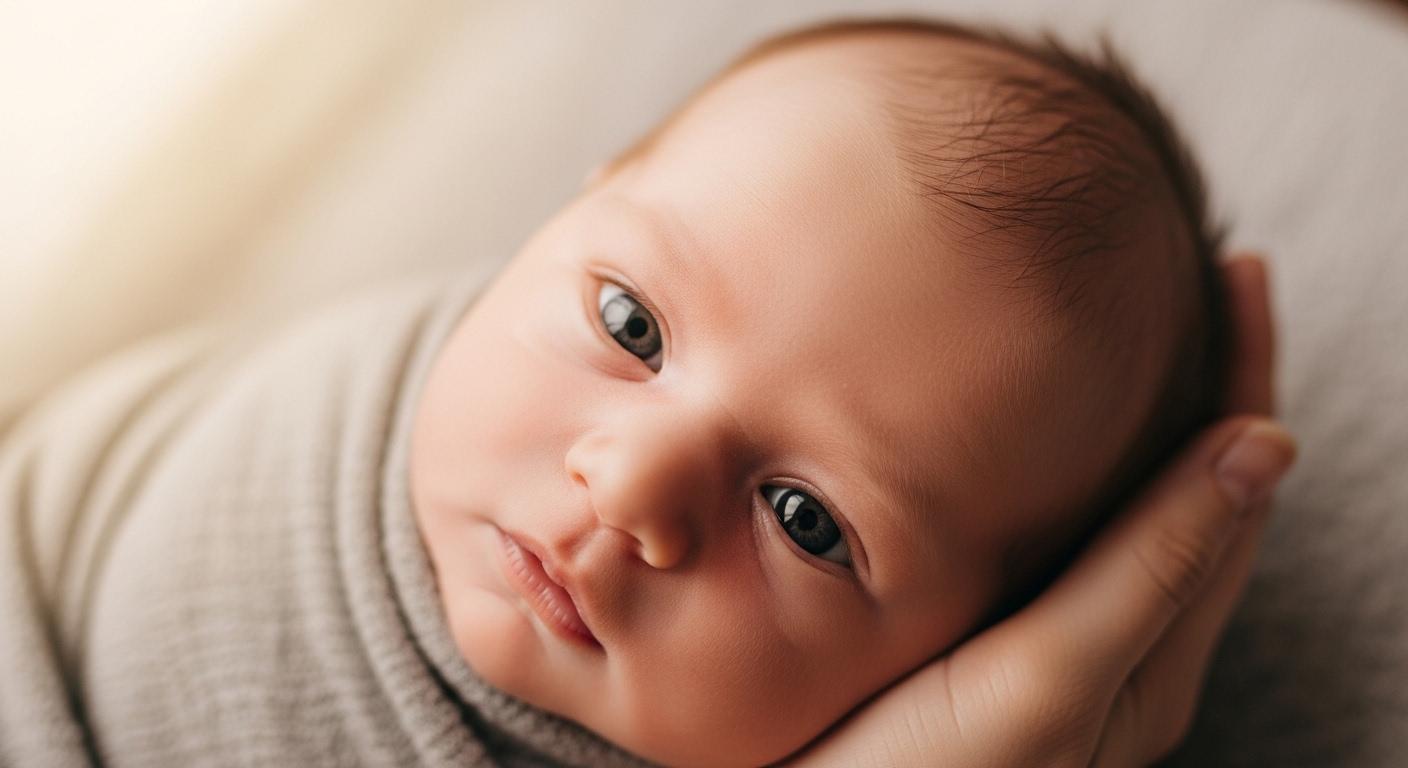 신생아 눈보이는 시기