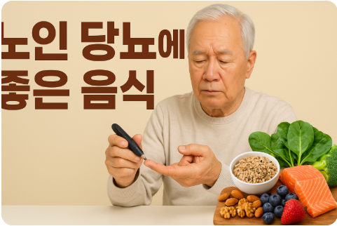 노인 당뇨에 좋은 음식