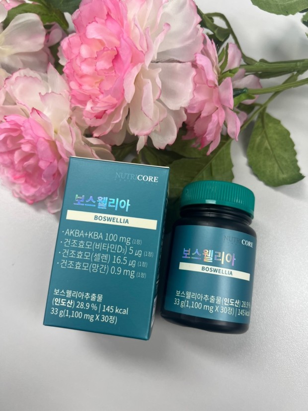 보스웰리아 효능 부작용 (4주 섭취 후기)