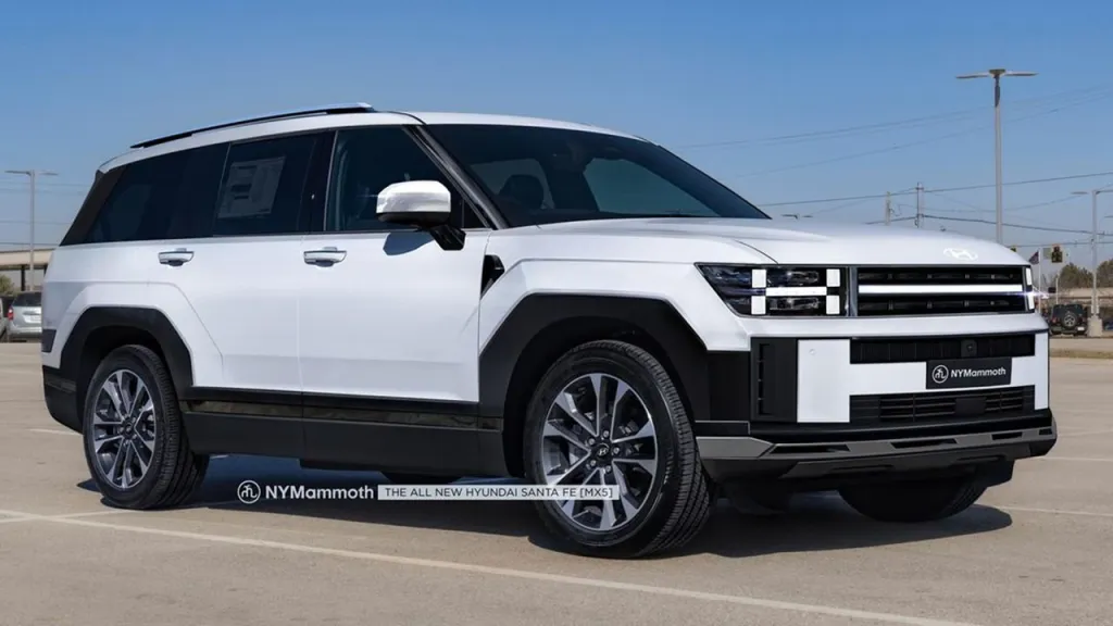 신형 싼타페 공개