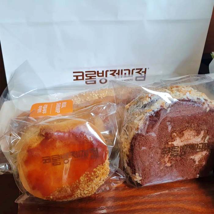6시내고향 목포 새우바게트 마늘 크림치즈 바게트빵 맛집
