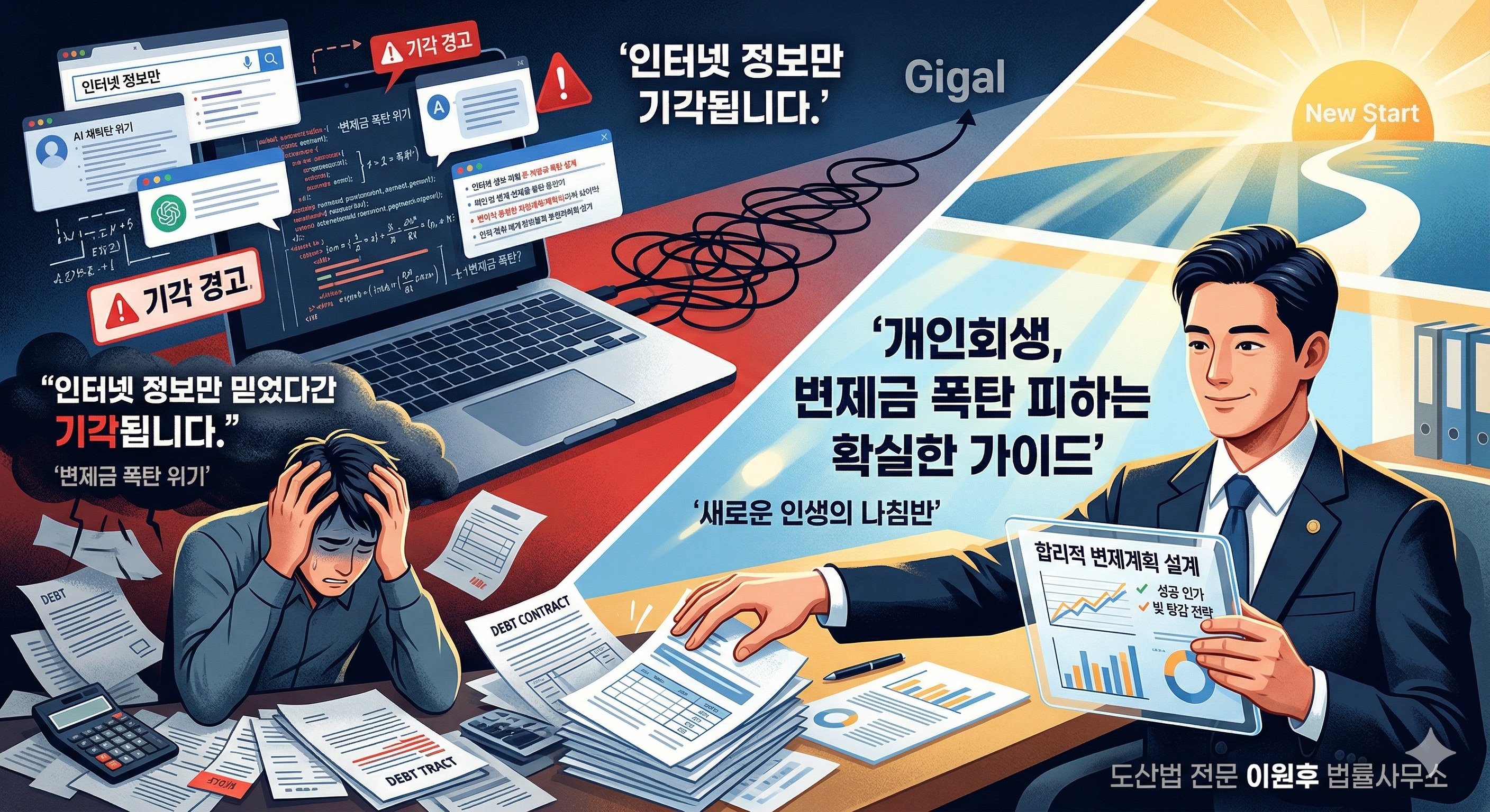 인터넷 정보만 믿었다간 기각됩니다" 개인회생 방법, 변제금 폭탄 피하는 핵심 전략