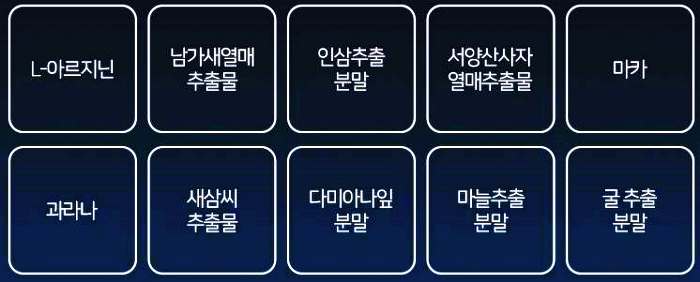 남성건강-브이맥스-울트라-보조성분