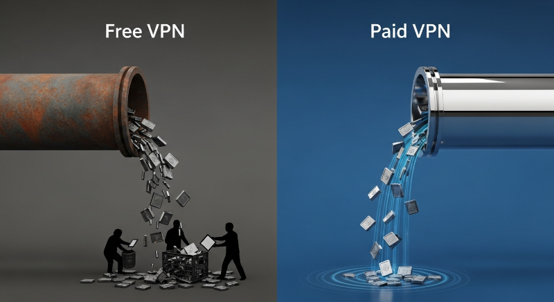 무료 유료 vpn 비교