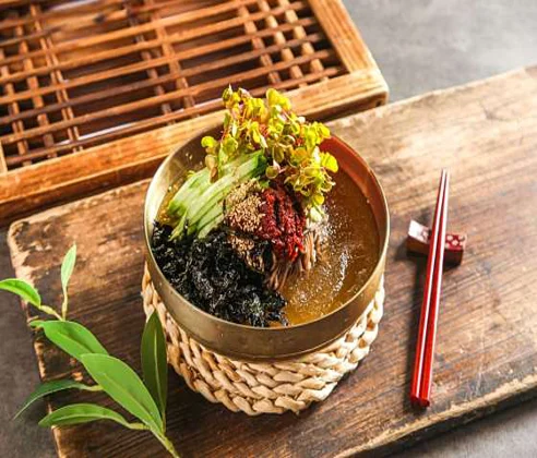 진천막국수