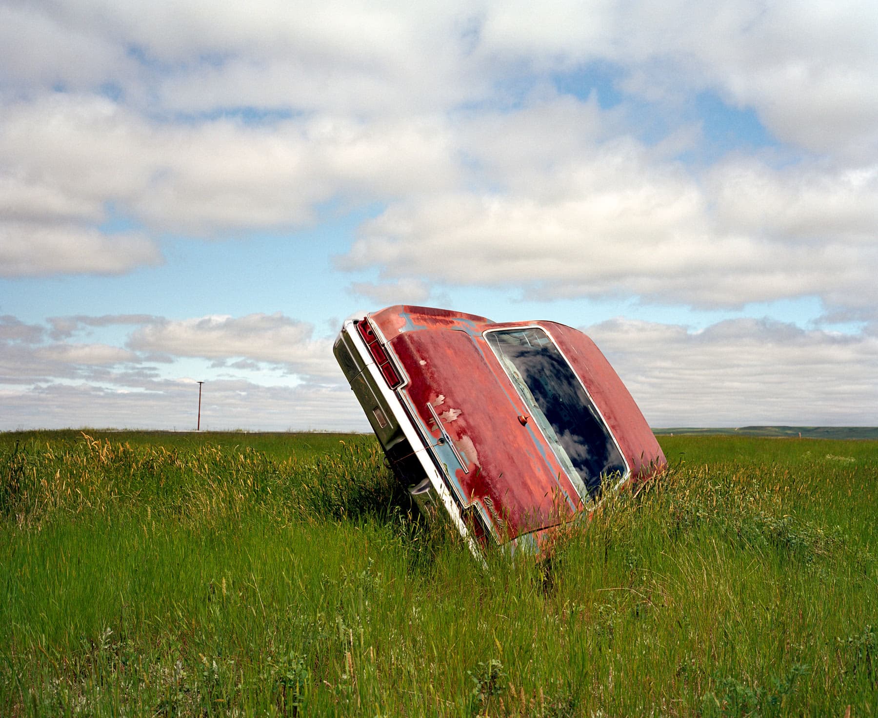 Jeff Brouws, Route 248 Four Buttes Montana, 2003