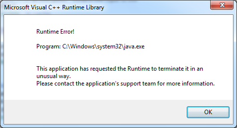 Runtime Error