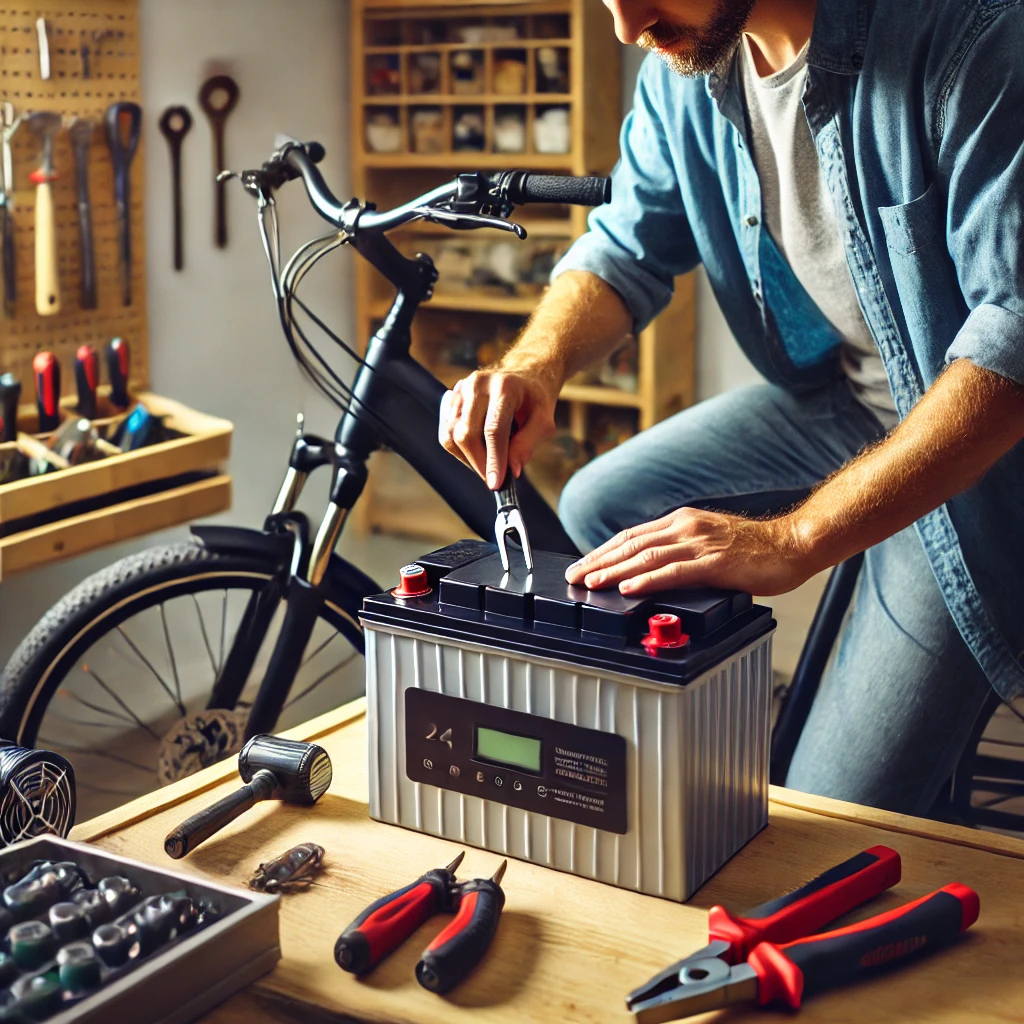 전기자전거 배터리 관련 이미지