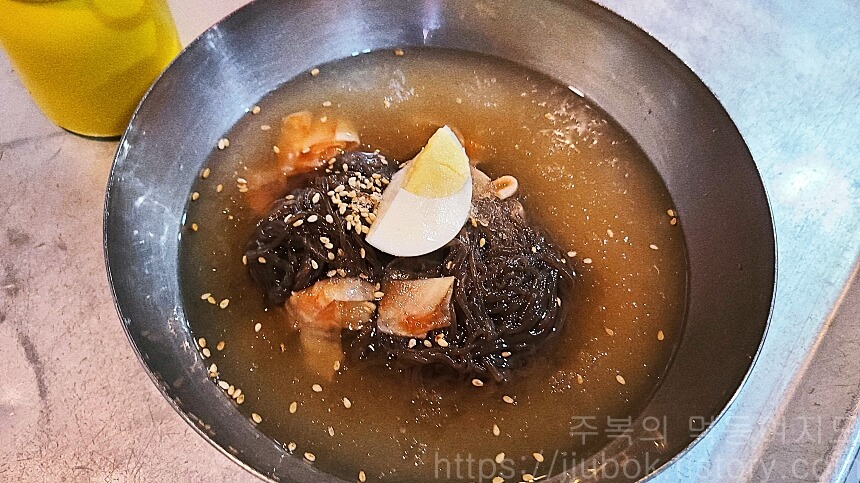 하누리-후식냉면