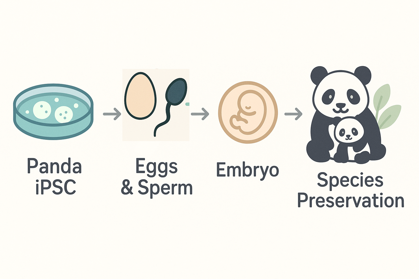 판다 줄기세포, 멸종 위기종을 구하기 위한 노력