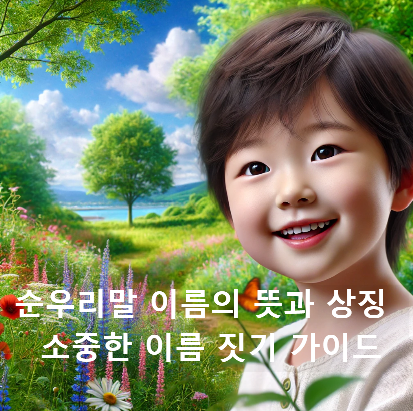 순우리말 이름의 뜻과 상징