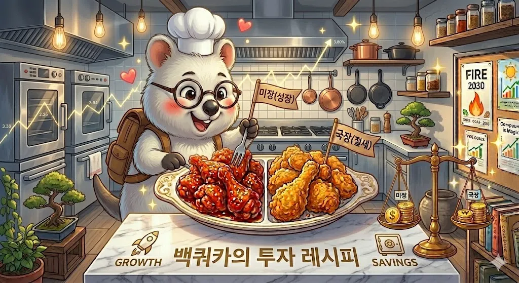 직접 투자하며 미장과 국장 비율을 조절하는 백쿼카
