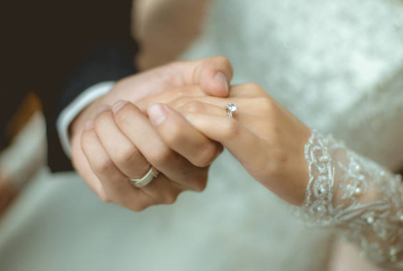 부부 결혼 이미지