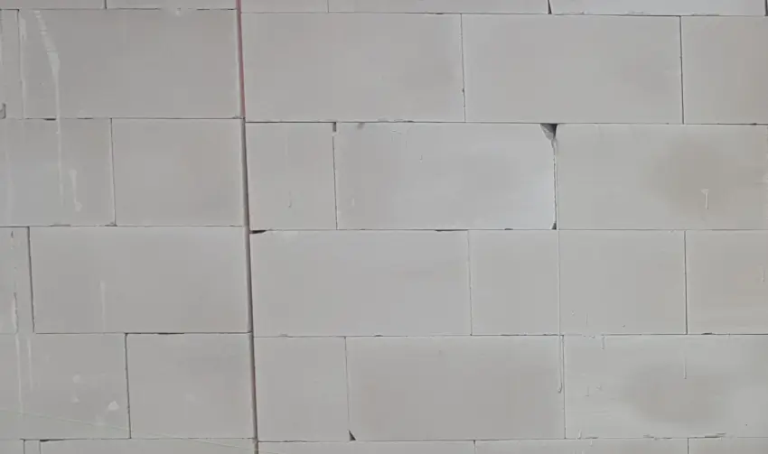 alc블럭 벽체 시공 장면