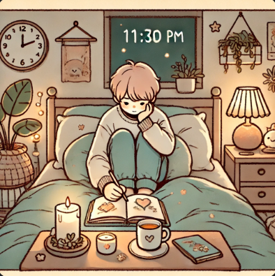 자기 전 30분 나를 위한 시간 활용법에 관련한 사진
