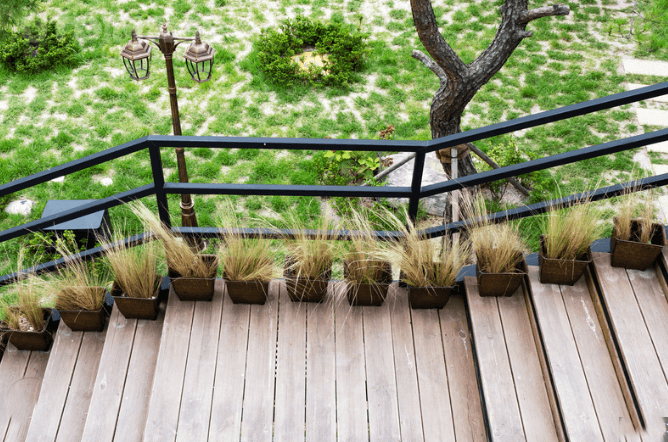 백운계곡의 산책로