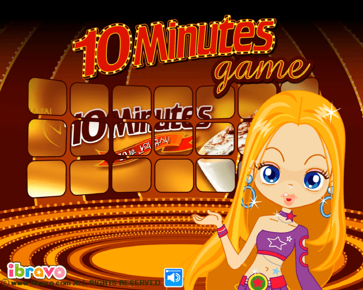 텐미닛-춤추기-플래시게임-메인-화면