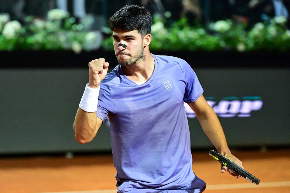 야닉 시너 vs 카를로스 알카라스 로마 오픈 대회