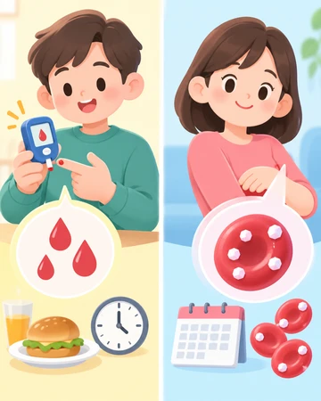 당화혈색소와 장기 혈당 관리 기준14