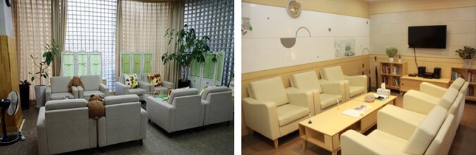 서울중앙지방법원-및-서울남부지방법원-증인지원실-내부-모습