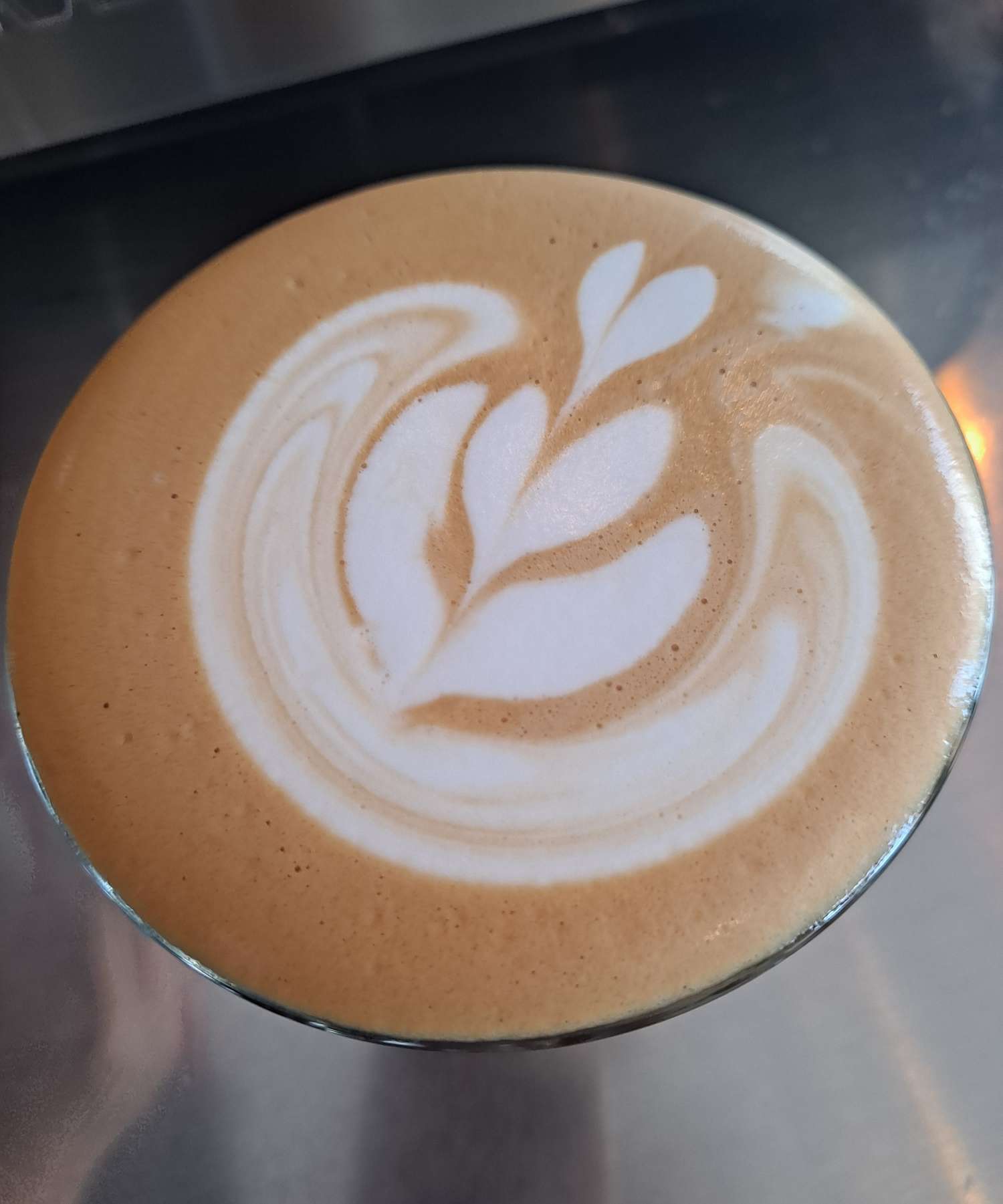 라떼아트 4단튤립