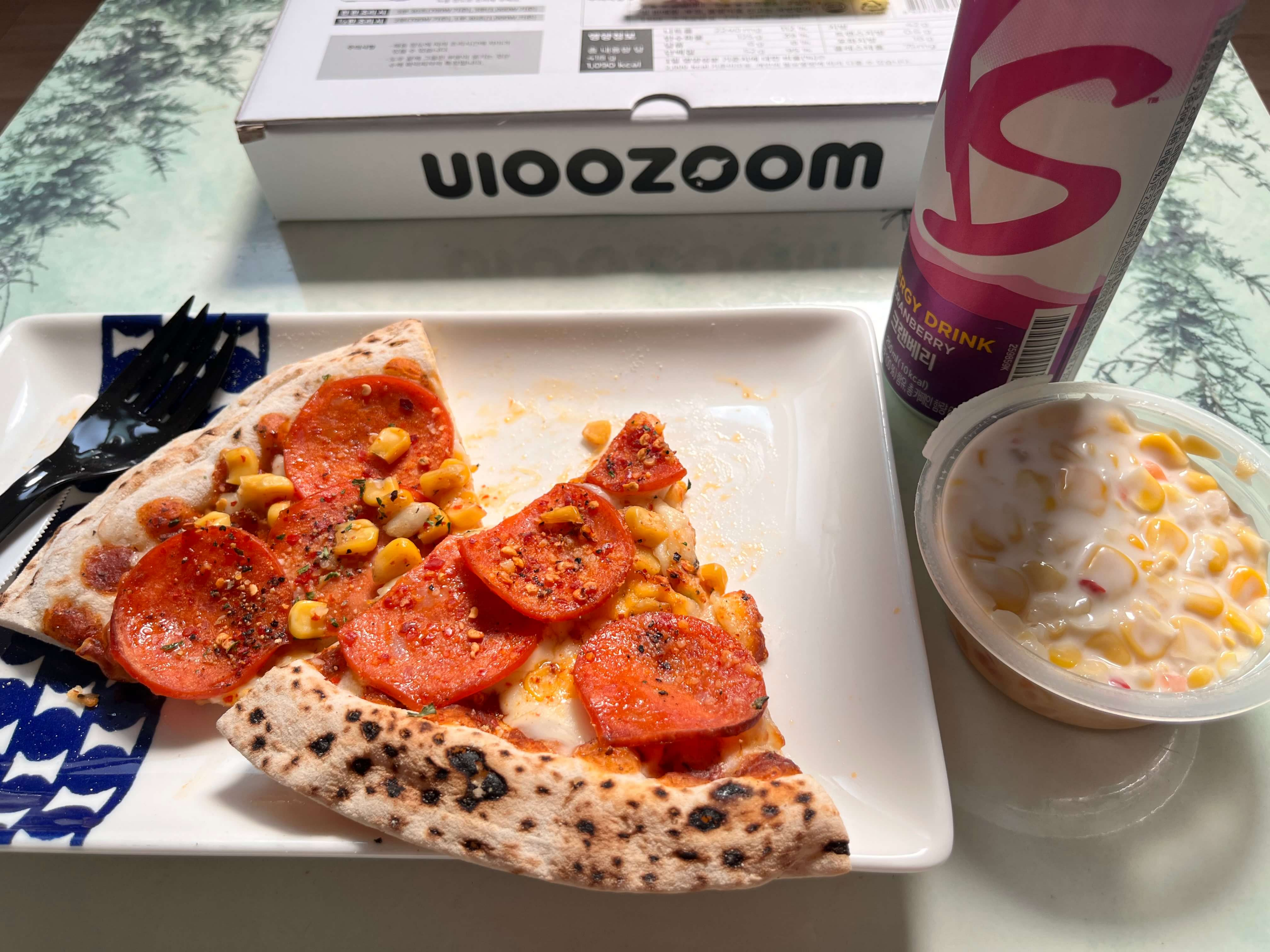 우주인화덕피자 핫페퍼로니