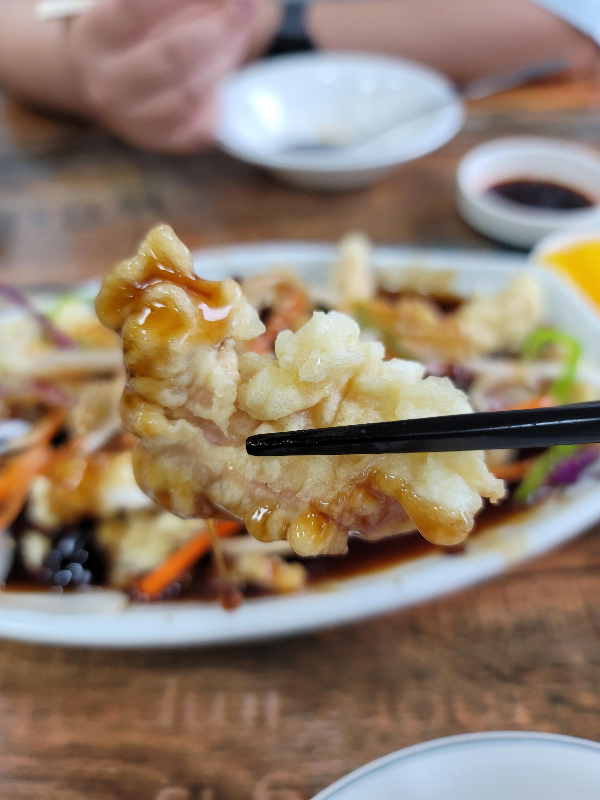 겉바속촉 탕수육