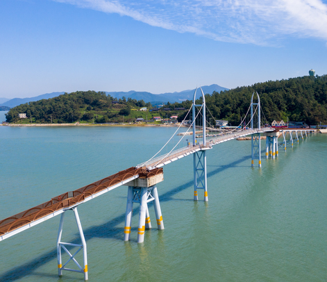 가우도 출렁다리