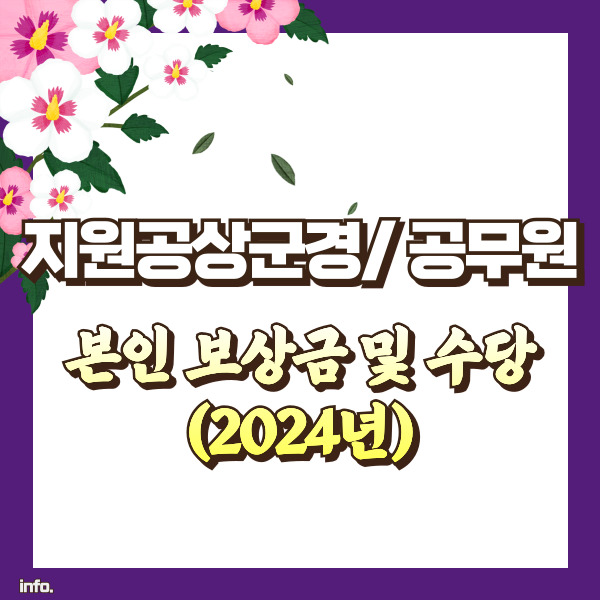 2024 지원공상군경 보상금 - 썸네일