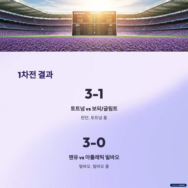 토트넘 손흥민 2025 유로파리그 결승 진출