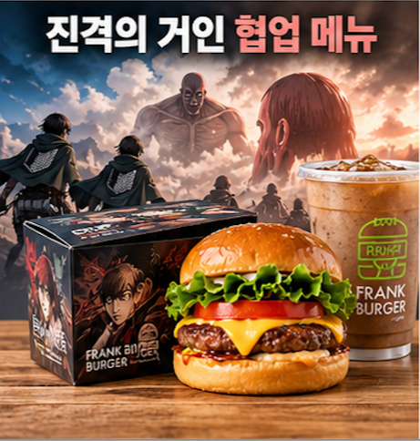  프랭크 버거 칼로리와 패티 특징