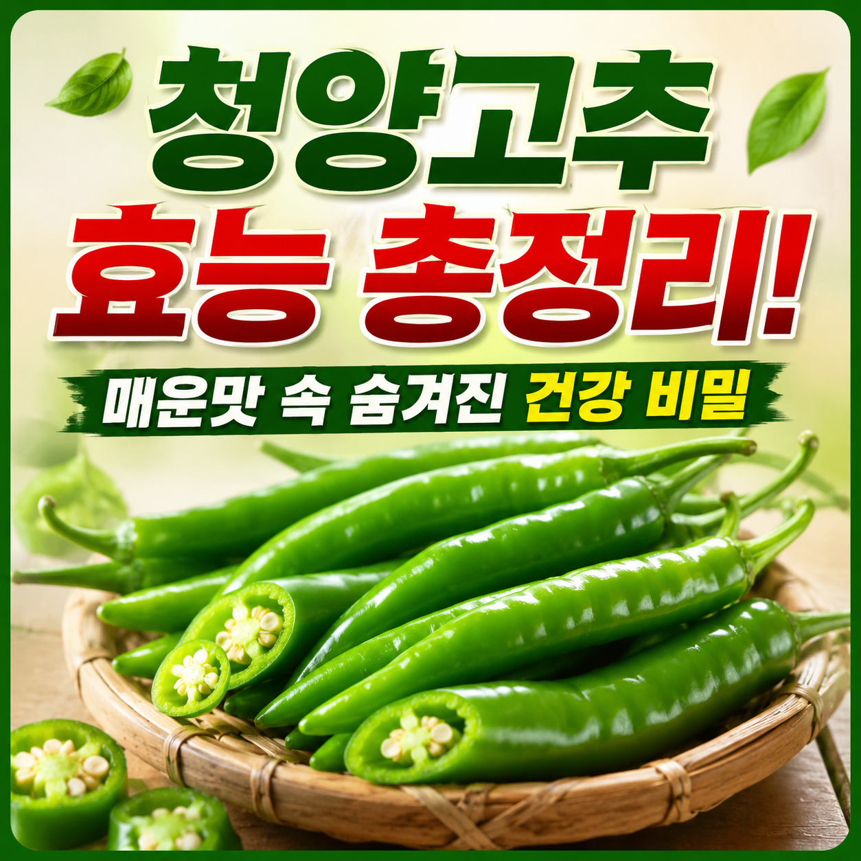 청양고추 효능