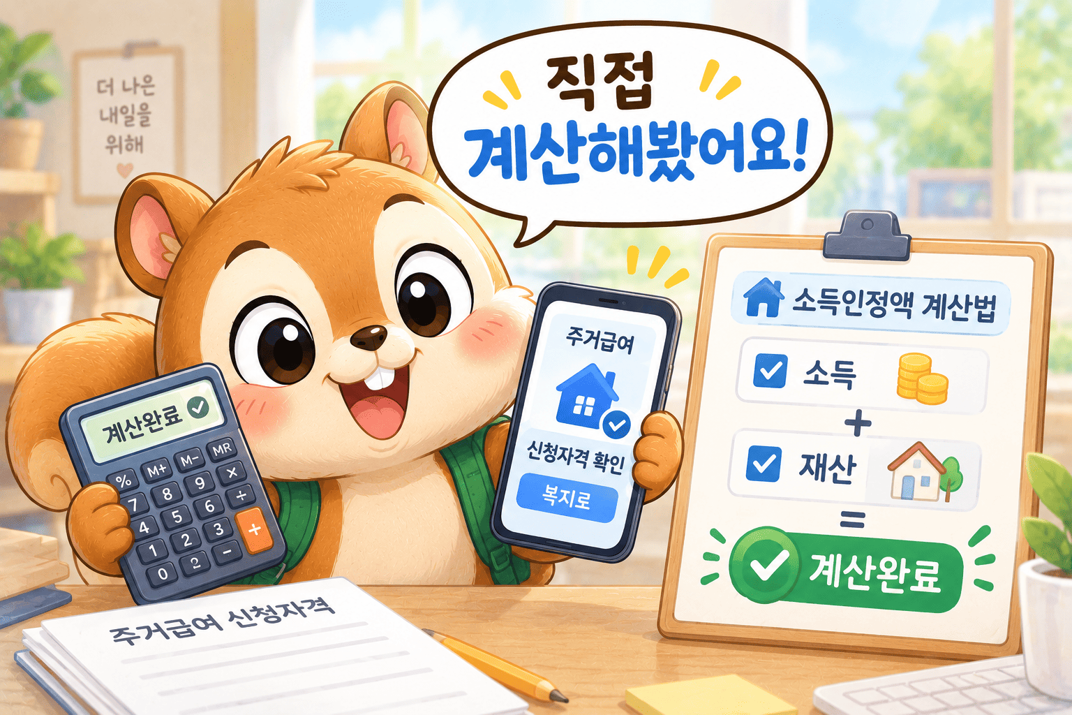 소득인정액 계산법