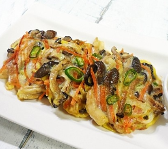 느타리 버섯전 맛있게 만드는법