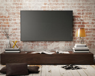 거실의 TV