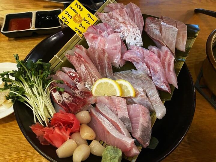 숙성회모둠